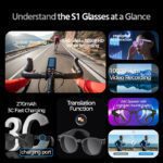 O1CN01duwQdK2Fvx86ho5a2_2218981148943-0-cib.jpg Smart glasses AI translation, AIMB-S1 simultaneous interpretation voice assistant, AI image recognition, stunning sound quality, and high-definition recording