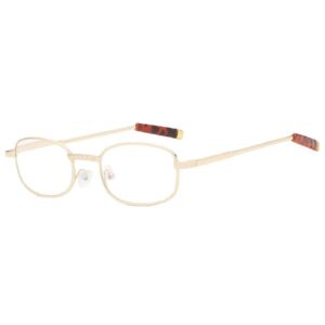 Metal small frame glass-coated optical lenses for men and women winter plum reading glasses 502 artistic vintage oval frame plum blossom