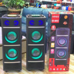 QS-A882 High-Quality Dual 8-inch and Dual 3-inch Home Theater Multimedia Surround Sound Battery Bluetooth Speakers