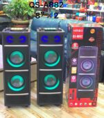 QS-A882 High-Quality Dual 8-inch and Dual 3-inch Home Theater Multimedia Surround Sound Battery Bluetooth Speakers