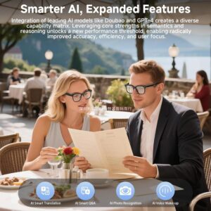 Cross-border M02S smart glasses 8MP camera real-time translation Bluetooth call AI glasses smart glasses