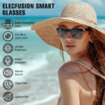 Factory direct sale: New smart Bluetooth glasses M9Pro color-changing UV-resistant music call air conduction ears