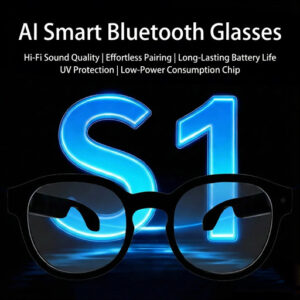 Smart glasses AI translation, AIMB-S1 simultaneous interpretation voice assistant, AI image recognition, stunning sound quality, and high-definition recording