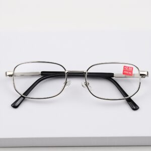 New 2008 HD Optical Glass Reading Glasses Fashion Metal Full Frame Running Jianghu Factory Direct Manufacturers Wholesale