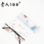 Seniors 100 glass optical reading glasses business resin, middle-aged and elderly business model reading glasses 816 factory sale