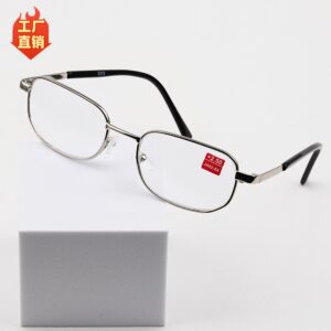 New 2008 HD Optical Glass Reading Glasses Fashion Metal Full Frame Running Jianghu Factory Direct Manufacturers Wholesale