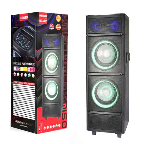 QS-A882 High-Quality Dual 8-inch and Dual 3-inch Home Theater Multimedia Surround Sound Battery Bluetooth Speakers