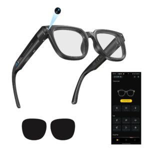 2026 New Smart Glasses 800W Smart Translation HD Music Video Voice Call Translation Bluetooth Glasses