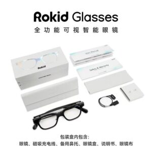 ROKID Glasses collaboration AI glasses super AI assistant shooting, translation, prompt