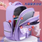 Cross-border explosive Hokage primary school student schoolbag 136th grade reduced burden and spine protection large-capacity boys' girls' children's schoolbag