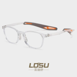 TR90 sports glasses frame, ultra-light myopia optical frame, student outdoor glasses, anti-collision and slip-resistant cross-border 8453