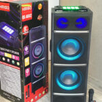 QS-A882 High-Quality Dual 8-inch and Dual 3-inch Home Theater Multimedia Surround Sound Battery Bluetooth Speakers