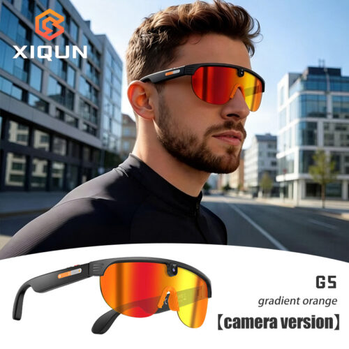 Cross-border AIMB-G5 smart glasses, 800W pixel camera, photo recognition, call recognition, AI translation, voice notes