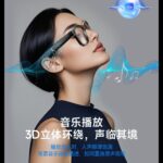 AI smart glasses, photo recognition, Bluetooth music call recording camera, cross-border exclusive W610
