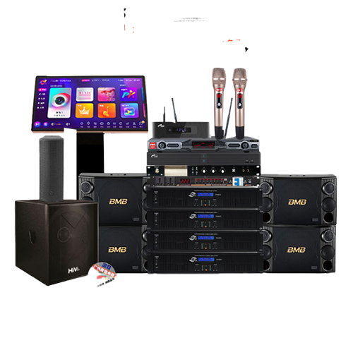 Ying-K Set Sound Equipment, Japanese BMB CSD2000 Karaoke Speaker Set Home Theater 5.1 Surround Sound