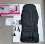 Cross-border electric massage mat, full-body heated massage seat cushion, car cervical steam, shoulder cushion, car cushion, outdoor camping