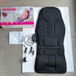 Cross-border electric massage mat, full-body heated massage seat cushion, car cervical steam, shoulder cushion, car cushion, outdoor camping
